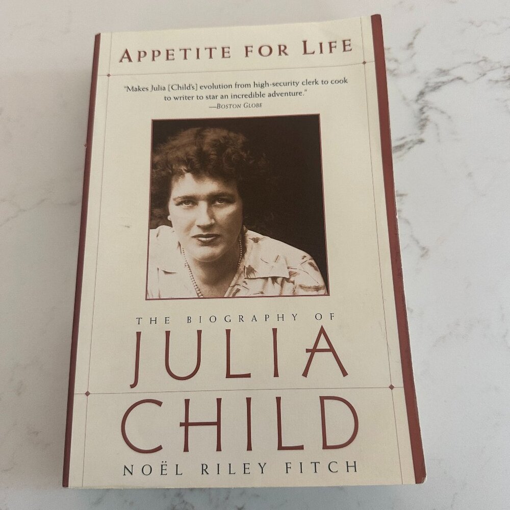 4 for $10 😎 "Appetite for Life"-The Biography of Julia Child